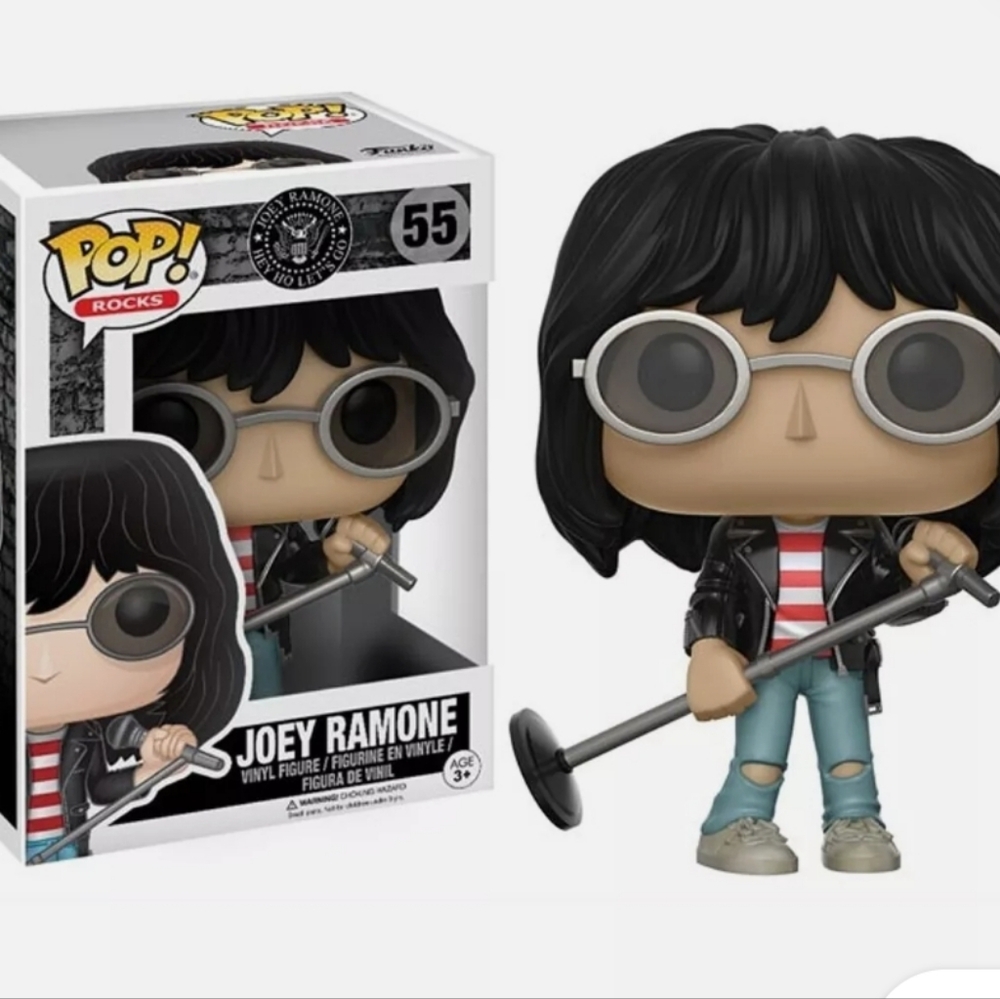 NWT Funko Pop Rocks Joey Ramone Vinyl Figure